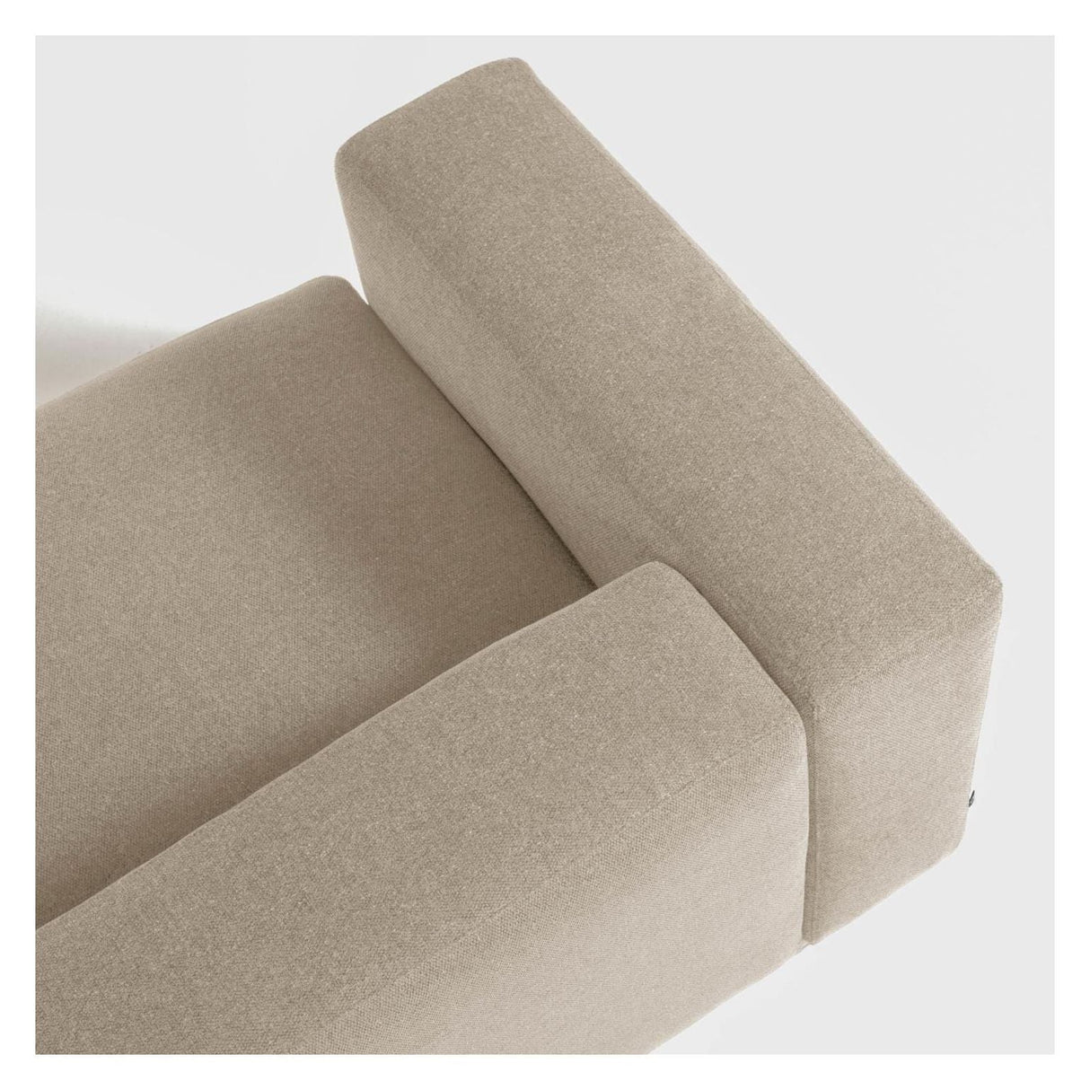 Blok 3 - pers. sofa 100x240 - Beige - UNOLIVING.COM