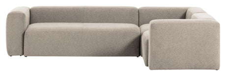 Blok 4 - pers. Hjørnesofa Beige - UNOLIVING.COM