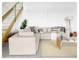 Blok 4 - pers. Hjørnesofa Beige, 290x290 - UNOLIVING.COM