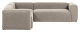 Blok 4 - pers. Hjørnesofa Beige, 290x290 - UNOLIVING.COM