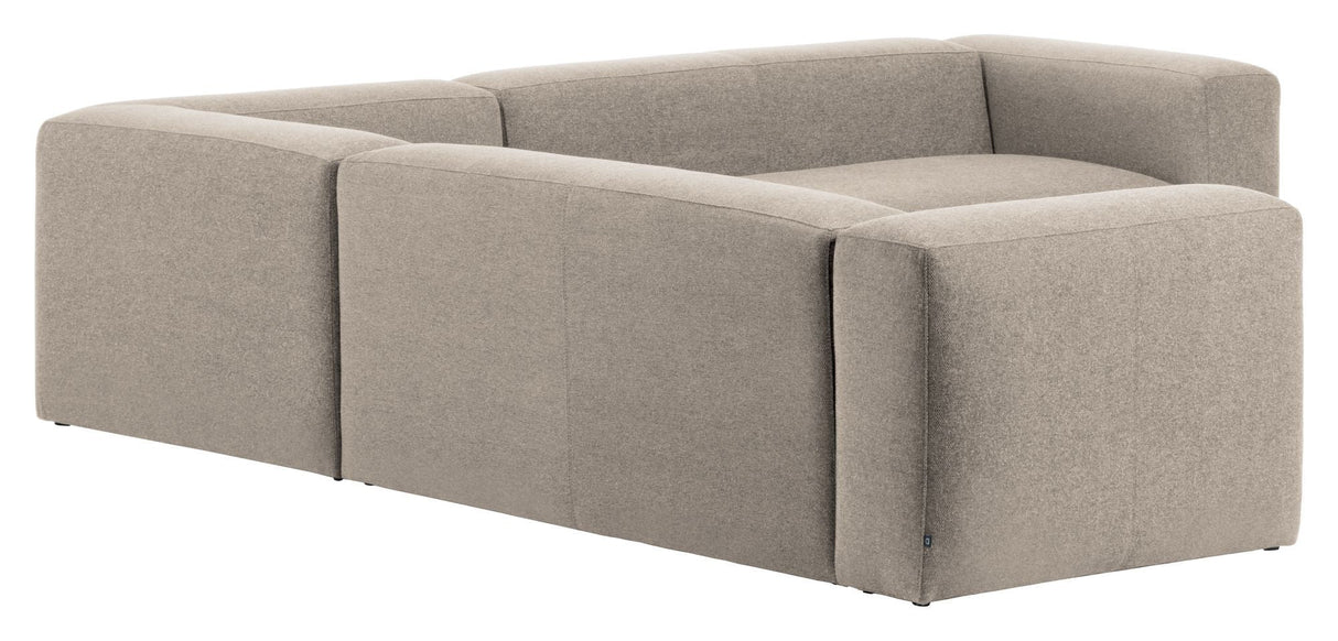 Blok 4 - pers. Hjørnesofa Beige, 290x290 - UNOLIVING.COM