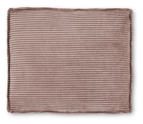 Blok Pude Rosa Fløjl, 70x60 - UNOLIVING.COM