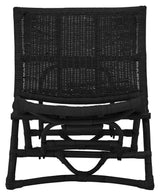 Bloomingville Baz Loungestol, Sort, Rattan - UNOLIVING.COM