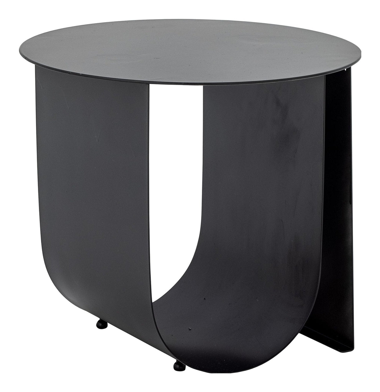 Bloomingville Cher Sidebord, Sort, Metal, Ø43 - UNOLIVING.COM