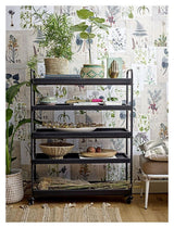 Bloomingville Creative Collection Cia Taburet Metal, Hvid - UNOLIVING.COM