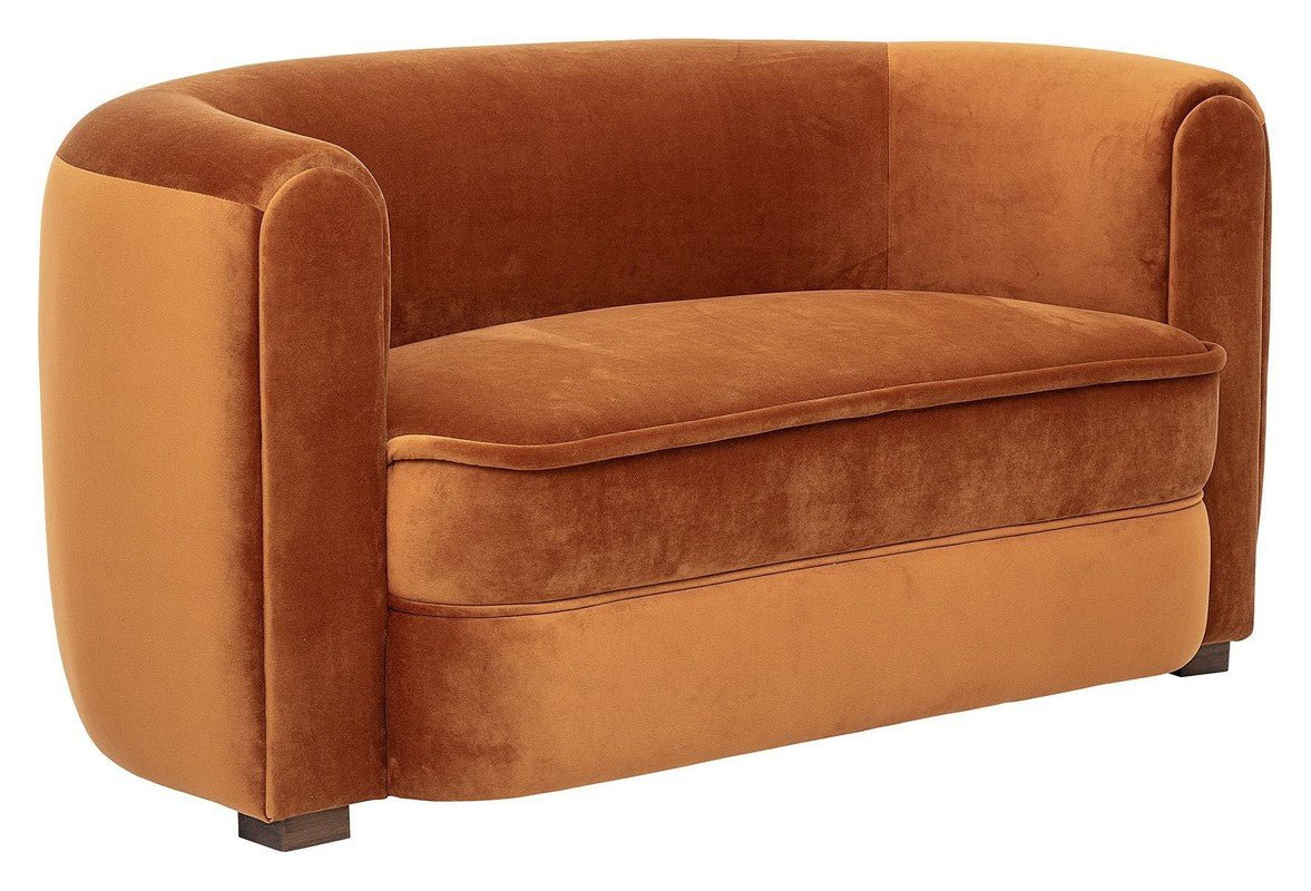 Bloomingville Creative Collection Malala Sofa, Brændt Orange - UNOLIVING.COM