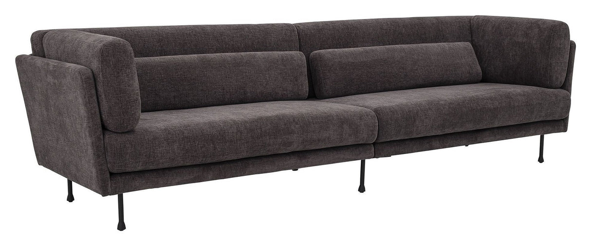 Bloomingville Grade 3 - pers. Sofa, Charcoal - UNOLIVING.COM