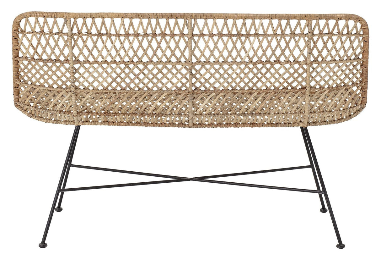 Bloomingville Hallie Sofa, Natur, Rattan - UNOLIVING.COM