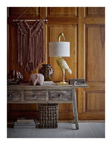 Bloomingville Heron Bordlampe, Guld, Polyresin - UNOLIVING.COM