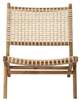 Bloomingville Keila Loungestol, Teak - UNOLIVING.COM