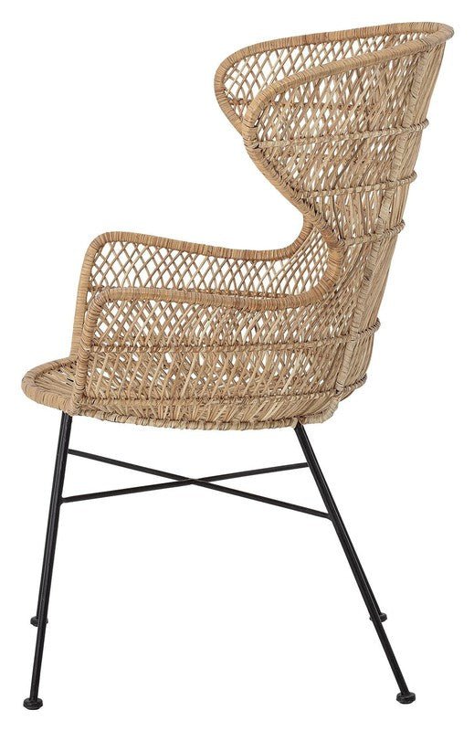 Bloomingville Oudon Loungestol, Rattan - UNOLIVING.COM