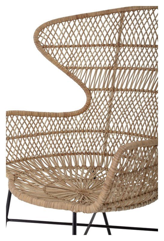 Bloomingville Oudon Loungestol, Rattan - UNOLIVING.COM