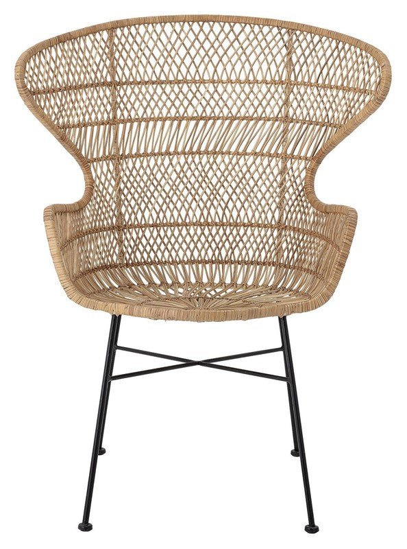 Bloomingville Oudon Loungestol, Rattan - UNOLIVING.COM