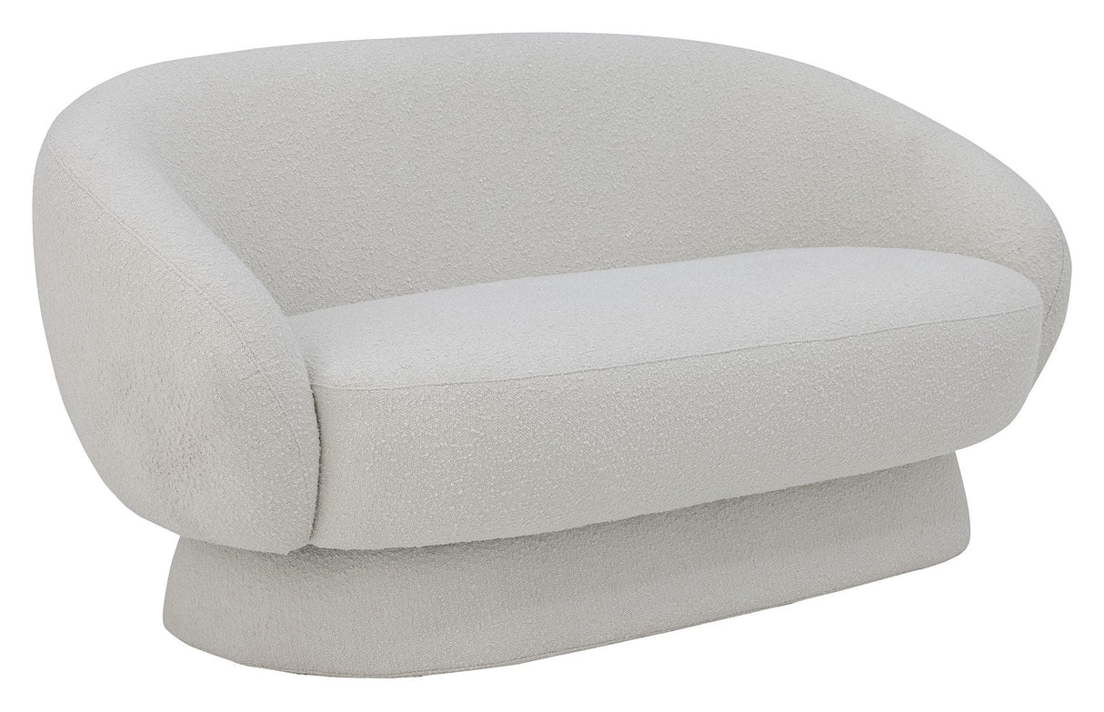 Bloomingville Ted 2 - pers. sofa, Hvid, Polyester - UNOLIVING.COM