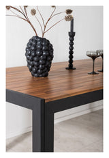 Bois Havebord 200*100 , Sort becacia - UNOLIVING.COM