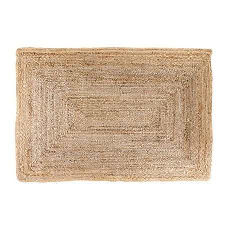 Bombay Tæppe i flettet jute, 180x120 - UNOLIVING.COM