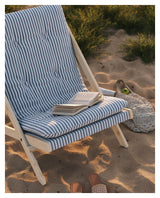 Boogie Loungestol, Beach Blue/Raw - UNOLIVING.COM