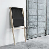 Boogie Loungestol, Dark Grey/Natur - UNOLIVING.COM