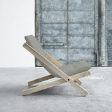 Boogie Loungestol, Grey/Natur - UNOLIVING.COM