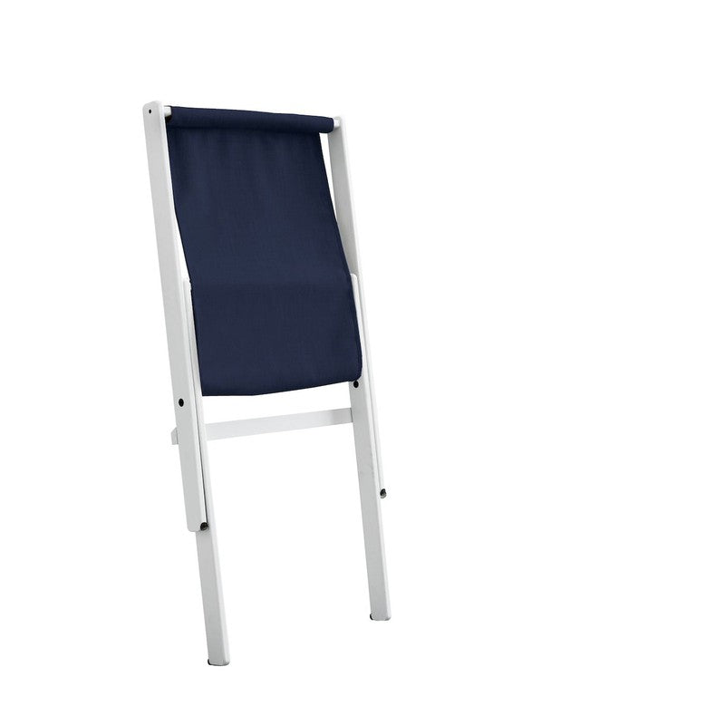 Boogie Loungestol, Navy/Hvid - UNOLIVING.COM