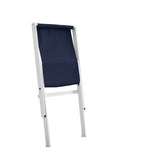 Boogie Loungestol, Navy/Hvid - UNOLIVING.COM