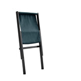 Boogie Loungestol, Petroleum Blue/Sort - UNOLIVING.COM