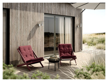 Boogie Loungestol, Siesta Red/Bordeaux - UNOLIVING.COM