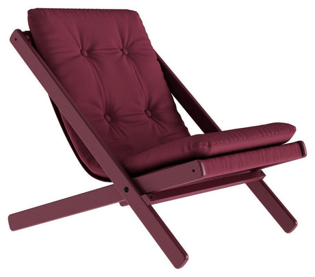 Boogie Loungestol, Siesta Red/Bordeaux - UNOLIVING.COM