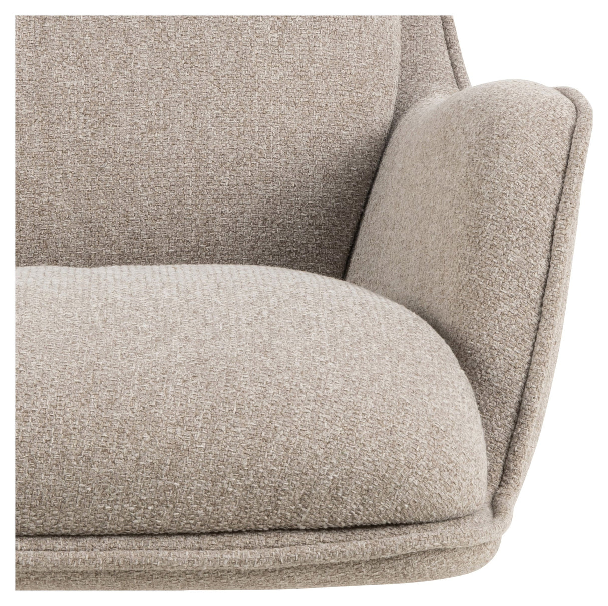 Bosley, loungestol - beige - UNOLIVING.COM