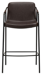 Boto barstol SH: 67cm, Vintage Cocoa Kunstlæder - UNOLIVING.COM