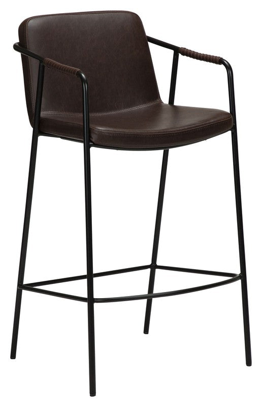 Boto barstol SH: 67cm, Vintage Cocoa Kunstlæder - UNOLIVING.COM