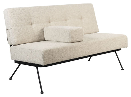 Bowie Loungesofa, Hvid teddy - UNOLIVING.COM