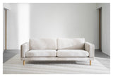 Braden, 3 - pers. Sofa - beige/eg - UNOLIVING.COM