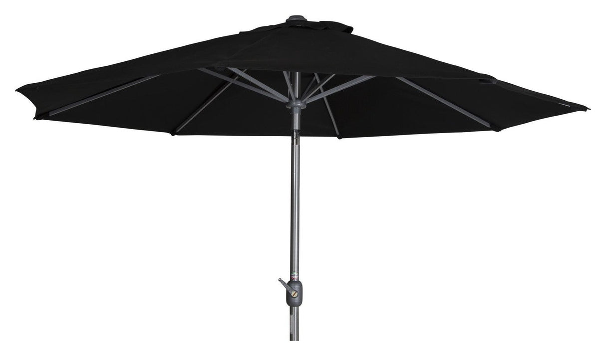 Brafab Andria Parasol, Sort/alu - UNOLIVING.COM