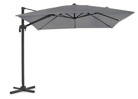 Brafab Linz Parasol Frithængende, Grå, 300x300 - UNOLIVING.COM