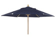 Brafab Reggio Parasol Ø300, Blå/Natur - UNOLIVING.COM