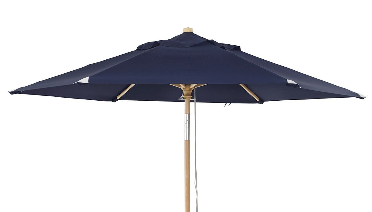 Brafab Trieste Parasol Ø250, Blå/Natur - UNOLIVING.COM