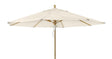 Brafab Trieste Parasol Ø250, Natur - UNOLIVING.COM