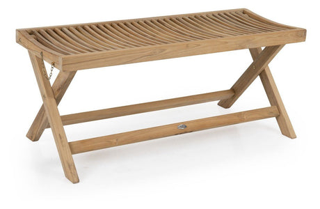 Brafab Turin Bænk, Teak, L105 - UNOLIVING.COM