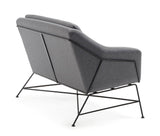 Brida 2 - pers. Sofa Graphite - UNOLIVING.COM