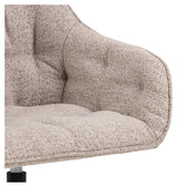 Brooke, spisebordsstol m/armlæn - beige - UNOLIVING.COM