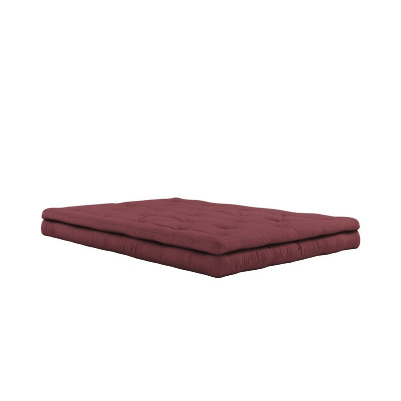 Buckle - Up Futon Sofa, Bordeaux - UNOLIVING.COM