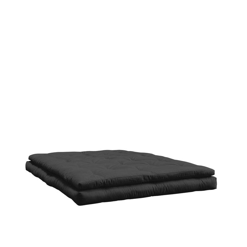 Buckle - Up Futon Sofa, Dark Grey - UNOLIVING.COM