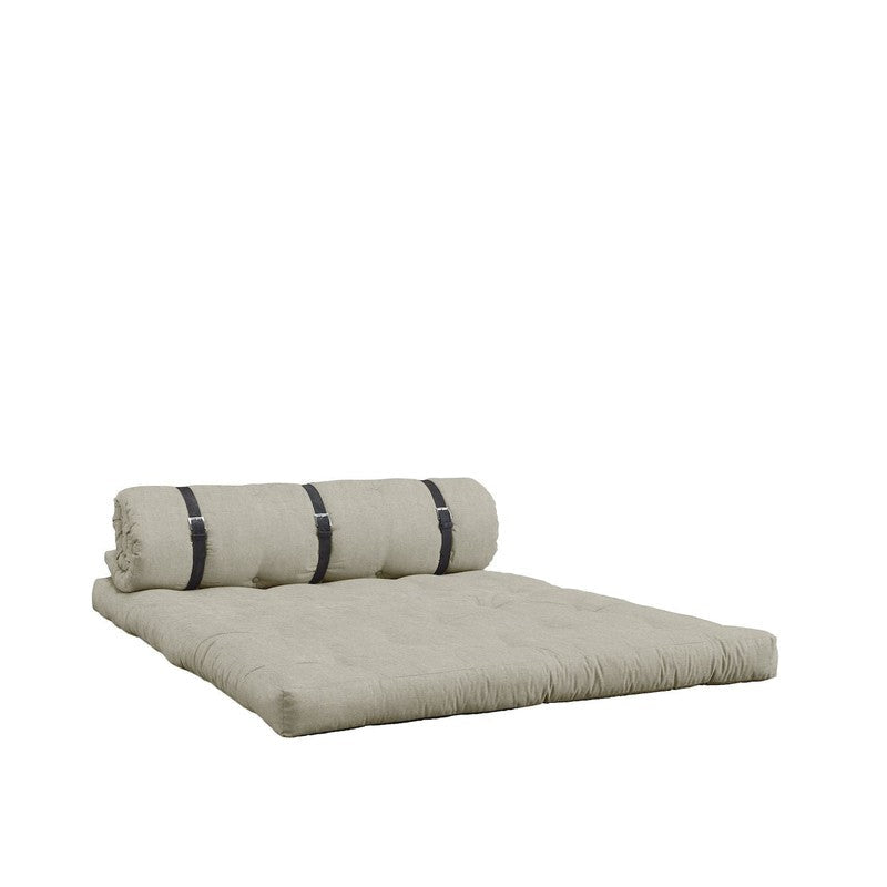 Buckle - Up Futon Sofa, Linen - UNOLIVING.COM