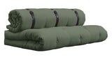 Buckle - Up Futon Sofa, Olive Green - UNOLIVING.COM