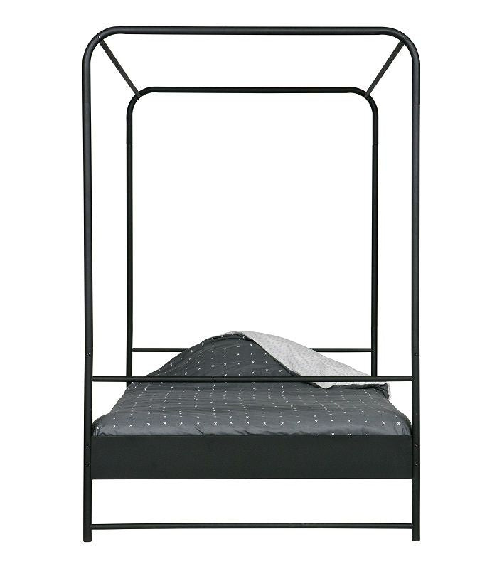 Bunk Sengeramme 200x120 - Sort metal - UNOLIVING.COM