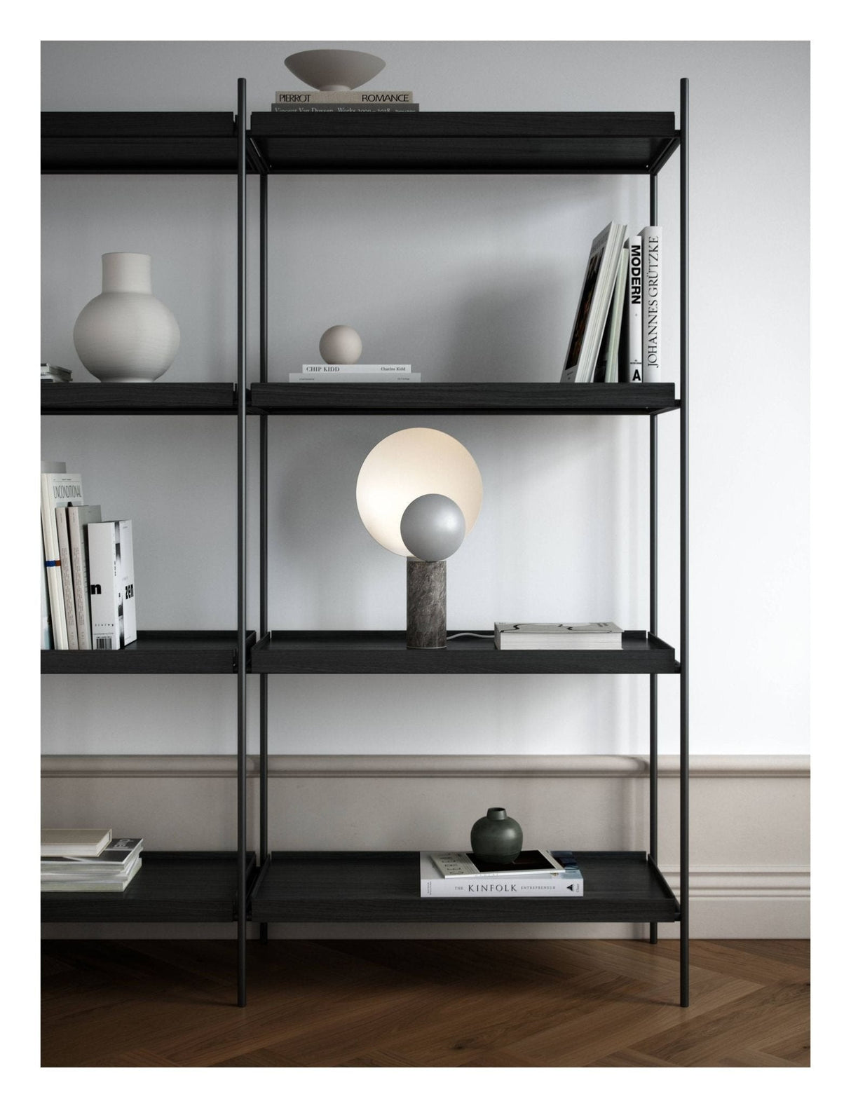 Caché Bordlampe, Grå - UNOLIVING.COM