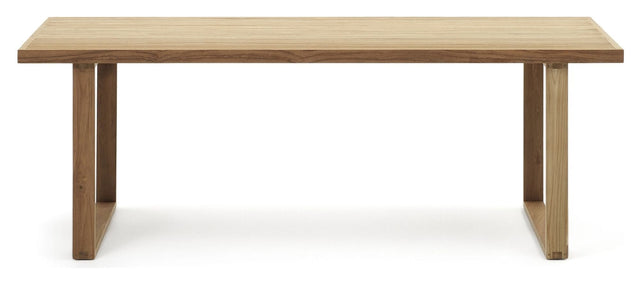 Canadell Havebord, Natur teak, 220x100 - UNOLIVING.COM