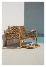 Cane - line Amaze Sofa, Teak - UNOLIVING.COM