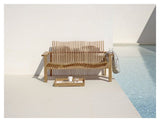 Cane - line Amaze Sofa, Teak - UNOLIVING.COM